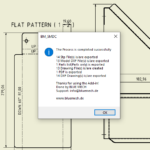 Sheet Metal Drawing Creator — screenshot 5