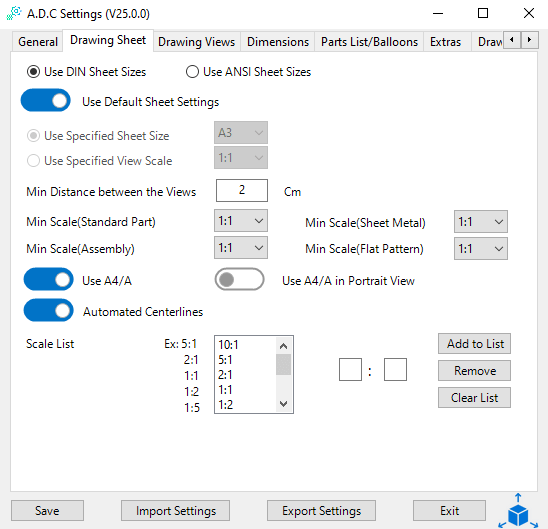 ADC(Automatic Drawing Creator)