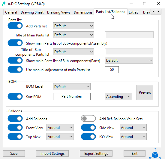 ADC(Automatic Drawing Creator)