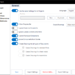 ADC Settings — General tab