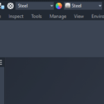 Model Assistant menu in an Autodesk Inventor part: Open Drawing, Clean Sketches, Slot Mid-Axis